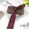 Roupa Formal de Negócios Masculina Gravata Jacquard 8cm Casamento Estilo Coreano Casual Amarrada à Mão Gravata Floral Vermelha Retrô Estilo Hong Kong