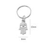 Qk170 Anillo de Aluminio de Hierro para Extensiones de Cabello Trenzas Rastas Accesorios de Joyería de Aleación de Zinc DIY Suministro Directo de Fábrica Colgante