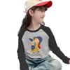 Camiseta Interior Térmica de Polar para Niñas, Nuevo Estilo Otoño/Invierno 2026, Camiseta de Manga Larga Raglán, Top Cálido para Bebé Niña