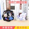 Posavasos Acrílicos Personalizados, Posavasos de Té Aislantes Gruesos de Forma Especial Transparente, Regalos Creativos, Posavasos de Dibujos Animados con Arena Movediza, Hechos a Medida