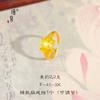 Loja de Ouro Jin Yan Anel de Laço Hellokitty Dourado Areia Estilo Igual Anel de Comida Anel Fofo de Alta Qualidade para Mulheres