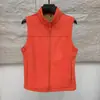 Itens Quentes de Outono e Inverno Prontos Coleira Alta Toque de Linho Fleece Austríaco Colete Prático e de Alta Qualidade 9571