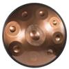Lufing Disco de Mano Tambor de Mano Handpan Disco de Mano 440 Hertz 432 Hertz Forjado a Mano Tambor Etéreo Tambor de Lengüeta de Acero