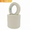 Papel adhesivo de enmascarar blanco adhesivo de enmascarar amarillo adhesivo de enmascarar de alta temperatura se puede rasgar a mano escribir adhesivo de enmascarar resistente a altas temperaturas