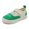 Nuevos Zapatos de Lona para Niños Otoño e Invierno Cuadros Blanco y Negro Zapatos para Bebés Zapatos Simples de Interior para Niños Dropshipping