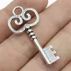 41x 19mm 2.9g multicolor DIY aleación de zinc accesorios para joyería suministros para la vida colgante para llave