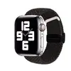 Adequado para pulseira apple iwatch apple ajustável trançada 8 pulseira apple fivela dobrável sucção magnética pulseira ultar