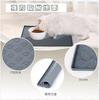 Tapete de Silicone para Animais de Estimação Antiderrapante Impermeável à Prova de Transbordamento Fácil de Limpar Jogo Americano Pata de Gato Grande à Prova de Vazamentos À Prova de Umidade Tapete de Silicone para Areia de Gato