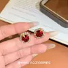 Colar e Brincos de Diamante Cintilante de Luxo Leve Estilo Francês, Modernos e Versáteis, Elegantes e Únicos, Exquisitos Colar e Brincos de Diamante Cintilante