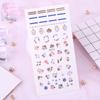 Pegatinas 3D para uñas, pegatinas para uñas con taladro, pegatinas para uñas a prueba de agua, pegatinas para uñas de cristal, pegatinas para uñas japonesas y coreanas.