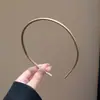 Super Versátil ~ Tiara de Textura Fosca Coreana, Cor Doce, Tiara Ultrafina com Dentes, Grampo Antiderrapante, Acessório de Cabelo Simples para Mulheres