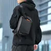Nova Bolsa de Peito Masculina Nova Bolsa Funcional para Ciclismo e Trabalho Casual para Deslocamento ao Trabalho Bolsa de Ombro Único Transversal de Grande Capacidade