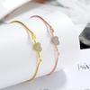 Pulsera de Amor Flecha de Cupido Cabeza de Zircón Transfronteriza Moda Simple Combinable Diseño Nicho Sentido Diamante Completo Ajustable