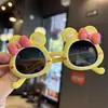 Óculos de Sol de Laço com Proteção UV para Meninas Tirando Fotos, Óculos de Ursinho Fofos para Crianças, Óculos de Sol Cartoon Fofos para Bebês Meninos