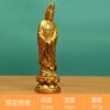 Estatua de Buda Guanyin de latón, adornos de Bodhisattva Guanyin, loto Guanyin, artesanías para el hogar, artículos de cobre al por mayor