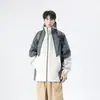 Ootd Chaqueta de una sola capa para exteriores para hombres y mujeres, Primavera y Otoño, Holgada, Cortavientos e Impermeable, Ropa de Montañismo para Parejas, Estilo de Montaña Moderno