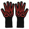 Nuevos guantes de silicona resistentes a altas temperaturas de 500 grados para horno de barbacoa, horno de microondas, protección contra quemaduras a alta temperatura, guantes de aislamiento térmico para soldador