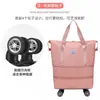 Bolsa de Viaje Expandible de Gran Capacidad, Cubierta Conveniente, Maleta de Ruedas, Viaje de Negocios de Corta Distancia, Bolsa de Tela Oxford para Mujeres Embarazadas