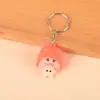 Llavero de Goma Suave de Dibujos Animados de PVC Mascota Personalizada Muñeca de Anime Silicona Colgante para Llavero de Coche DIY