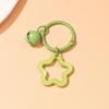 Llavero de campana de flor de color fresco al por mayor estrella de cinco puntas llavero regalo Tanabata accesorios colgantes para bolso de mujer