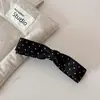 Presilha Banana Grande com Laço para Cabelos Grossos, Presilha Torcida para Rabo de Cavalo Alto, Grampo de Cabelo de Bolinhas, Acessório de Cabelo Feminino para a Parte de Trás da Cabeça