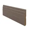 Material de Madera MDF Madera Maciza Zoclo Sala de Estar Dormitorio Decoración de Pared PVC Imitación Madera Exportación Mismo Estilo