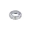 Anillo de Plata de Ley Cepillada Estilo Italiano para Mujer, Plata de Ley S925 Chapado en Oro con Diamantes, Anillo de Lujo Ligero, Popular en Transmisiones en Vivo de Xiaohongshu