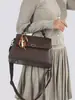Bolso de mano transfronterizo estilo vintage para mujer, nuevo bolso casual de hombro y cruzado para mujer, de gran capacidad, multicapa, para el día a día