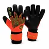 Guantes de portero de fútbol con muñequeras transpirables, engrosados, amortiguadores de impacto, resistentes al desgaste, antideslizantes, guantes protectores para competiciones de equipo escolar