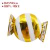 Globo de juguete con forma de caramelo para decoración de ventanas navideñas, globo de película de aluminio de dibujos animados, bola de caramelo navideña
