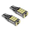 Luz de freio do carro T15 4014 45smd decodificação infinita brilhante luz de inversão sinal de volta canbus LED
