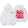 2026 Verano Nueva Camisa con Capucha Estampada de Moda Estilo Americano Moda Callejera Versátil Sudadera Chaqueta