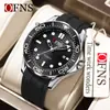 Reloj para hombre de comercio exterior marca OFNS simple de negocios impermeable correa de cuarzo calendario bisel giratorio luminoso reloj para hombre