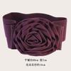 Cinturón de Flor de Rosa Directo de Fábrica Sello de Cintura para Fiesta Danza de Mujer Equipo Moda Cinturón Decorativo Transfronterizo para Mujer