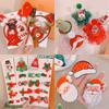 Decoraciones navideñas 2024 traje festivo adulto niños regalo de Navidad sombrero diadema transfronterizo fábrica venta al por mayor