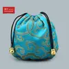 Bolsa Pequena para Embalagem de Pulseira Bolsa Pequena de Tecido Brocado Pulseira de Jade Colar de Prata Pulseira de Joia Bolsa para Presente Bolsa de Joia 10