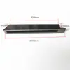 Herramientas de Reparación y Afinación de Piano Accesorios para Piano Teclas Negras Cuero para Teclas Negras Brillo Brillante Mate