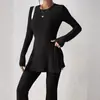 Ropa de Mujer Transfronteriza Europea y Americana Otoño e Invierno 2026 Nuevo Conjunto de Color Sólido Casual Ajustado para el Hogar y el Exterior, Venta Directa de Fábrica