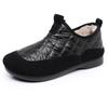 2025 Nuevas Botas de Nieve Impermeables y Antideslizantes de Invierno Forradas con Polar para Calentar con Heattech Botas Casuales de Algodón Slip-On Zapatos de Algodón de Moda Estilo Coreano