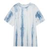 Camiseta de Manga Corta Tie-Dye para Mujer Verano 2021 Nueva Holgada Estilo Coreano ins Moda Estilo Harajuku Chic Japonés Estilo Hong Kong Top