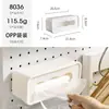 Accesorios para Tablero Perforado Gancho Colgador de 25 Agujeros Espaciados Caja de Piezas Juego Completo Estante de Almacenamiento para Estudio Estante de Pared*