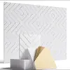 Painéis Absorventes de Som de Fibra de Poliéster Transfronteiriços para Uso Doméstico, Painéis de Feltro Decorativos de Parede Ecológicos, Painéis à Prova de Som para Transmissão ao Vivo, Adesivos de Parede Autoadesivos