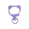 Llavero de Panda de Aleación con Hebilla de Resorte Cadena para Teléfono Accesorios para Joyería DIY Llavero de Cuentas Accesorios Colgantes Venta al por Mayor