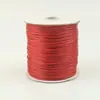 Linha de cera de 1,5mm DIY cordão de cera 3mm corda Kraft multicolorida proteção ambiental material de pulseira cordão de colar tecido à mão