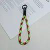 Cordón para Teléfono Personalizado de la Fábrica de Origen, Cuerda Corta Gruesa, Estilo Lujo Ligero, Adecuado para Botellas de Agua y Bolsas, Colgante de Felpa, Accesorio Multifuncional para Bolso