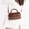 Bolsa de Canguro Barney de Fábrica Original Bolso Cuadrado Pequeño Retro Bolso de Hombro Versátil de Nicho Bolso Cruzado para Viajes al Trabajo Venta al por Mayor Dropshipping