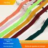 Em estoque fornecimento de cor cinto de borda 2cm de largura nylon alta elasticidade roupa íntima borda tira acessórios para cabelo cocar acessórios de borracha