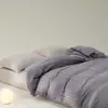 Funda de edredón de algodón peinado de fibra larga de alta gama para otoño e invierno, 100 hilos, Sábana bajera ajustada suave engrosada de algodón puro para dormir sin ropa, Diseño simple