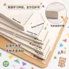 Pegatinas triangulares anti-rizado para libros, diseño simple estilo inglés, protegen las portadas de los libros de dobleces, papelería para estudiantes de primaria