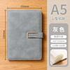 Caderno A5 Logotipo Personalizado Caderno de Escritório para Negócios Bloco de Notas Espessado Conjunto de Caderno para Conferência de Alto Valor